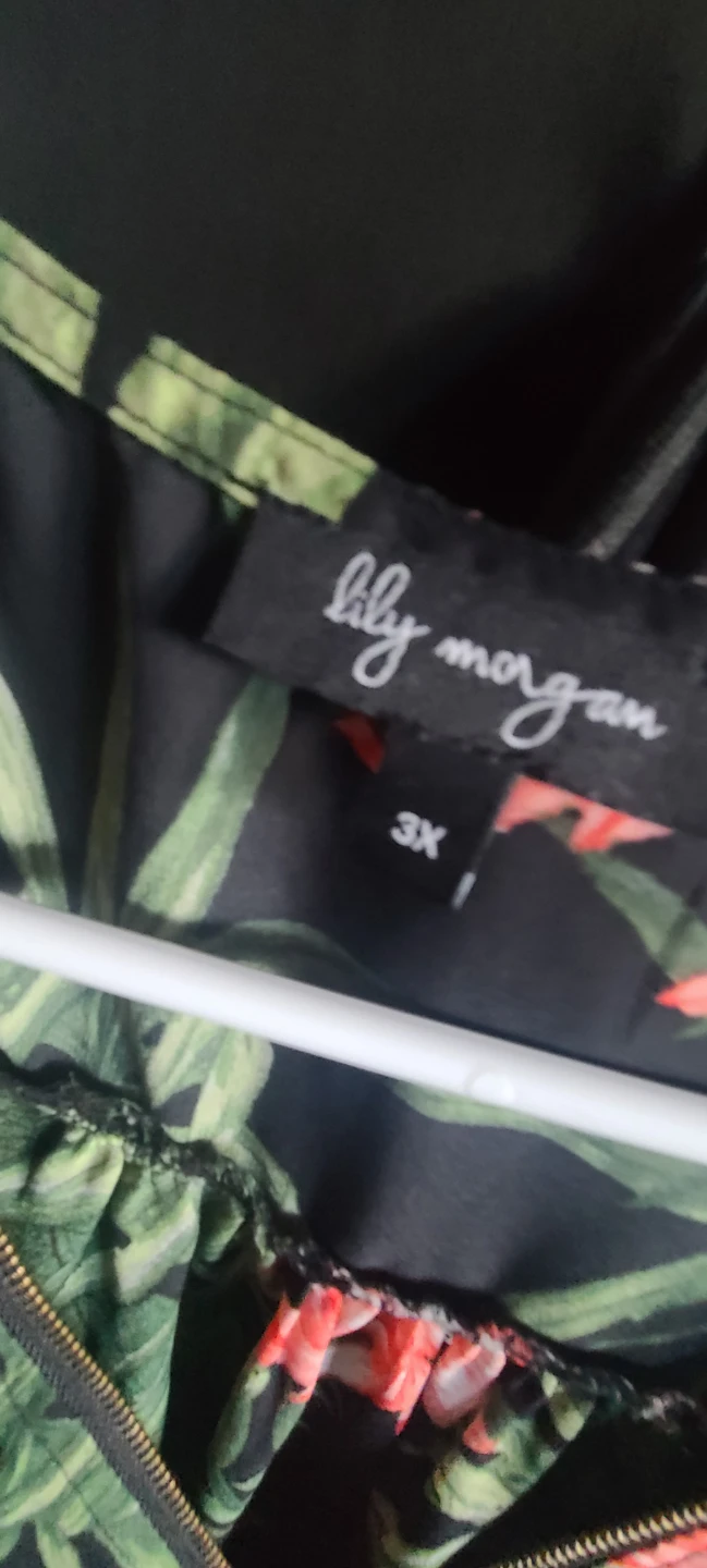 Lily Morgan Floral Sleeveless Top 3X - photo 3