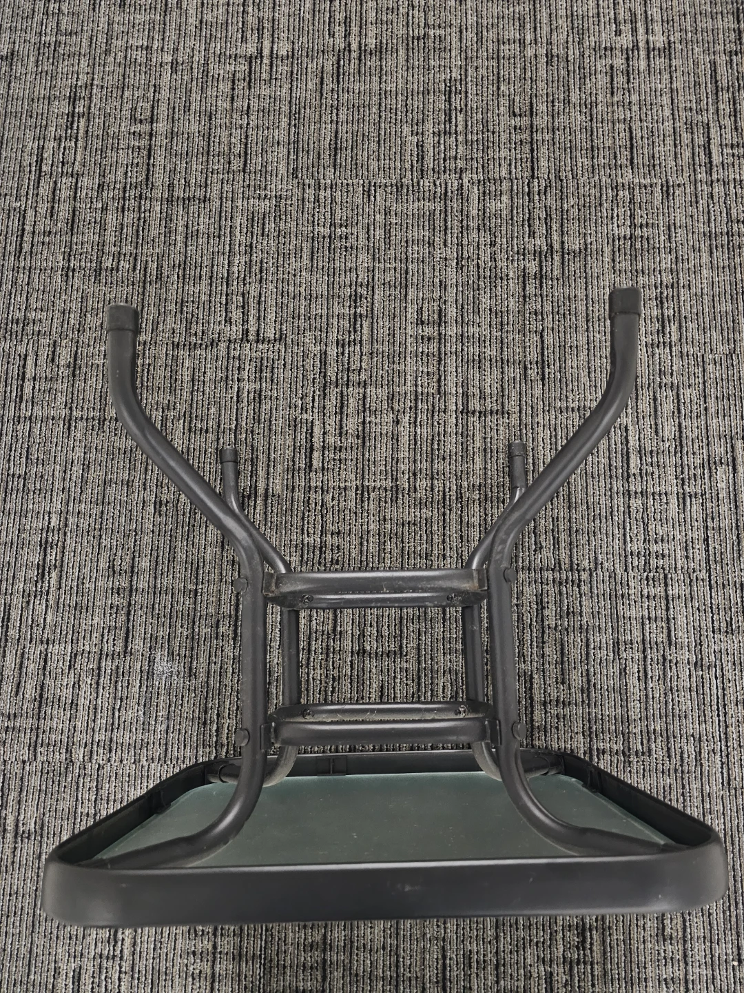 Square Glass Top Side Table - photo 3