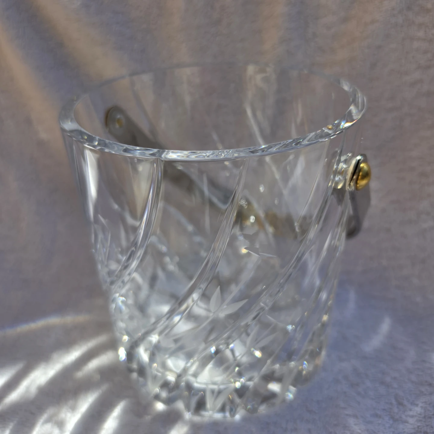 Vintage Mikasa Crystal Ice Bucket - photo 5