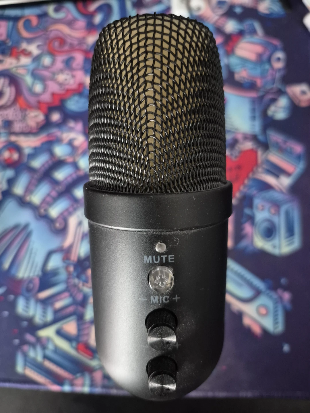 Black USB Microphone - photo 2