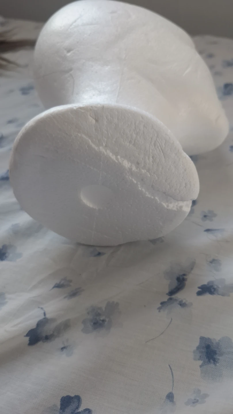 Styrofoam Mannequin Head for Wigs - photo 3