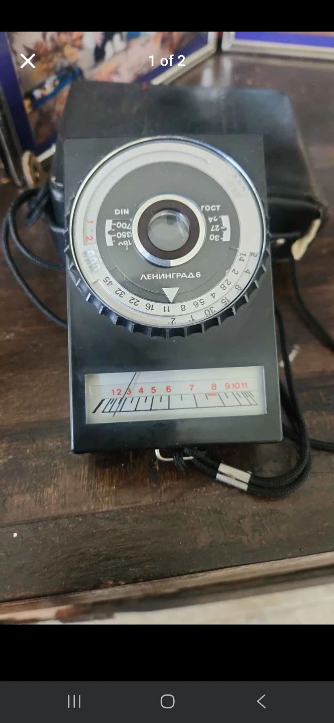 Leningrad 6 Light Meter