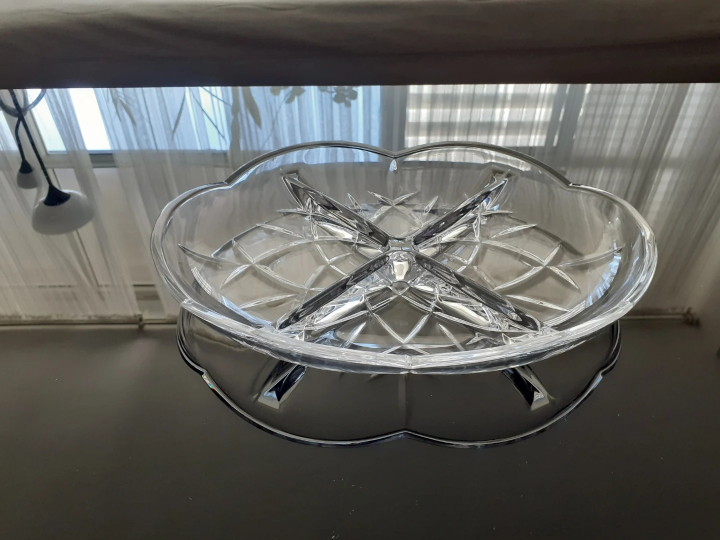 Glass Divided Serving Dish