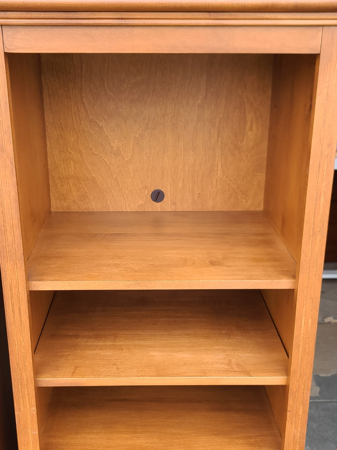 Pair of Solid Wood Bookcases with Cabinets - photo 4