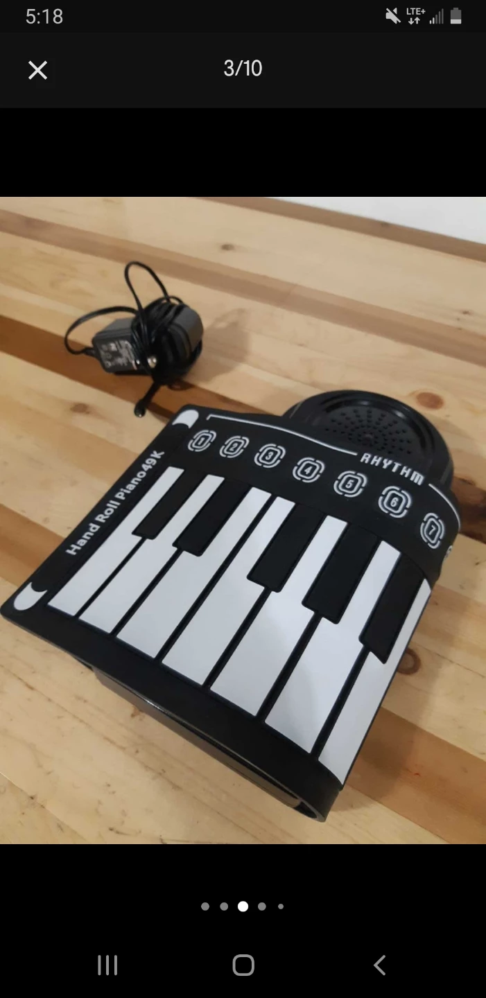 Hand Roll Piano 49K - portable, 49-key electronic keyboard - photo 4