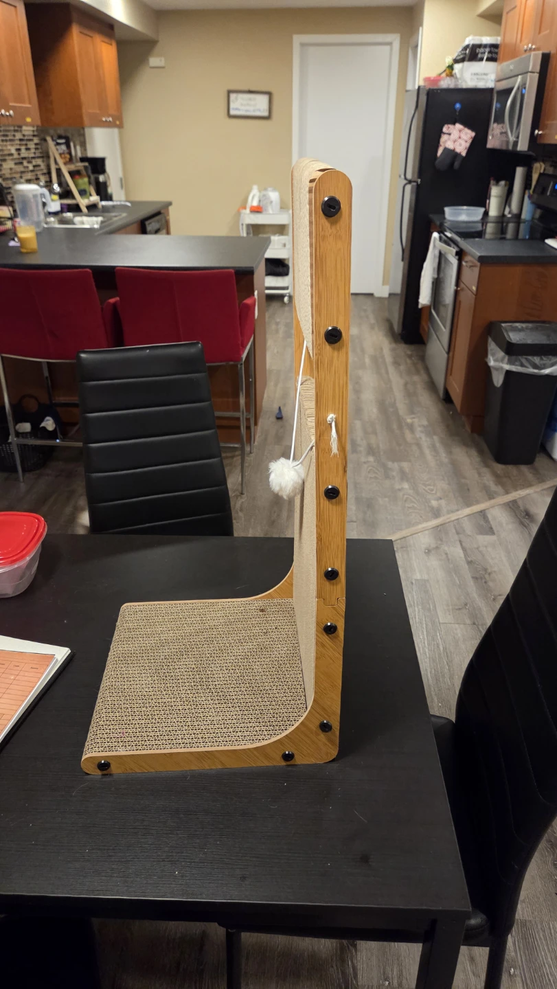 Cat Scratcher Set with Vertical and Round Scratchers - photo 2