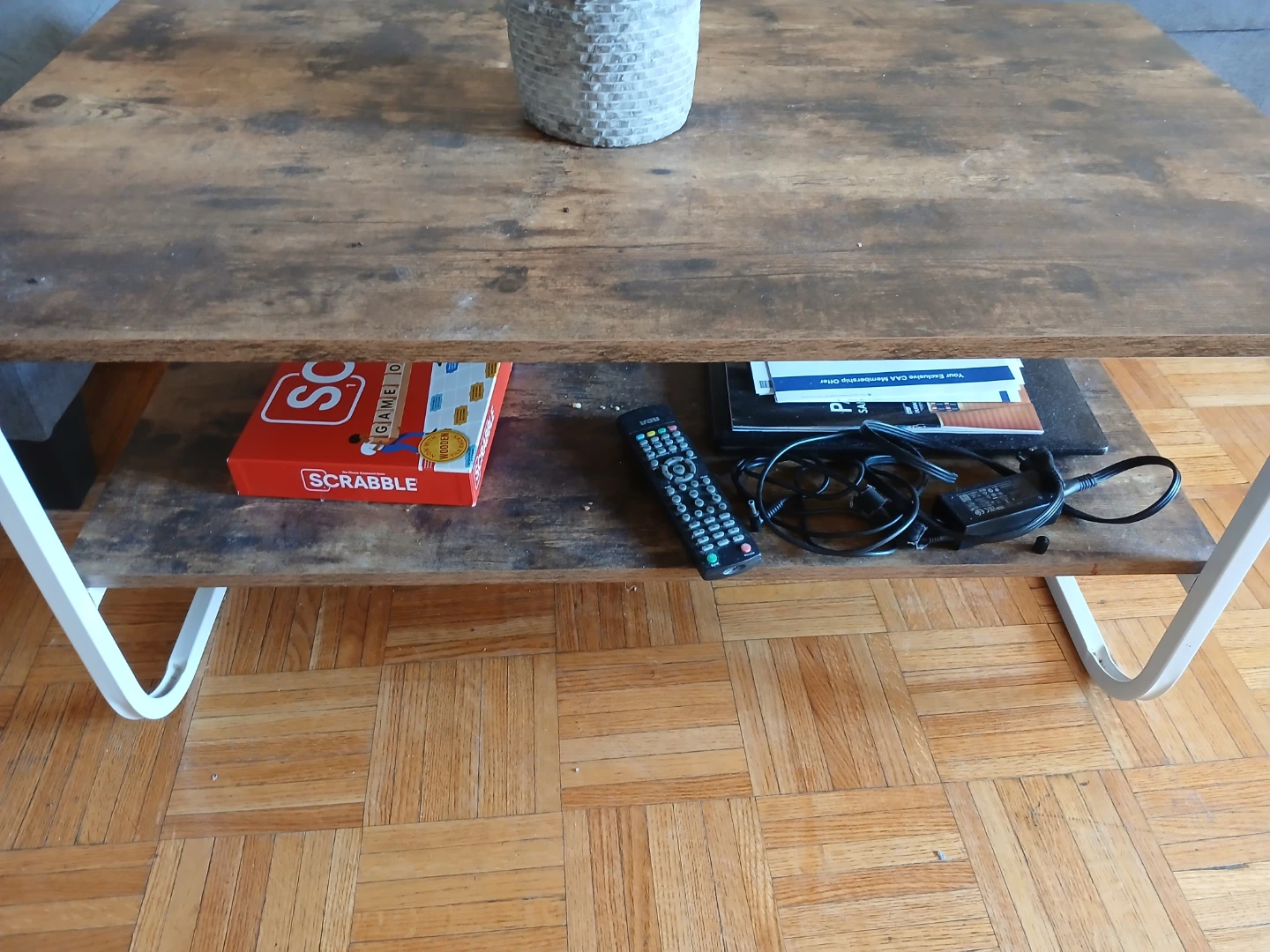 Rustic Wood Coffee Table - photo 2