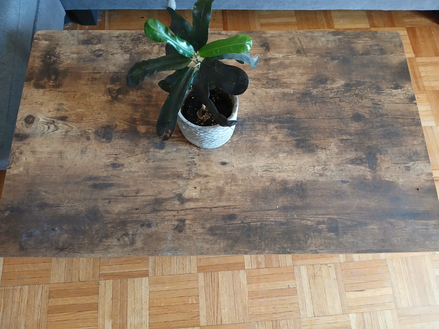 Rustic Wood Coffee Table - photo 3