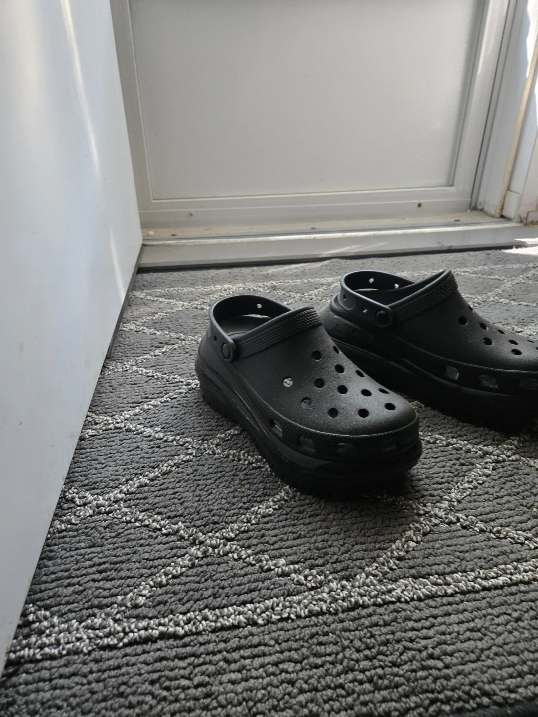 Black Crocs Platform Clogs - photo 2