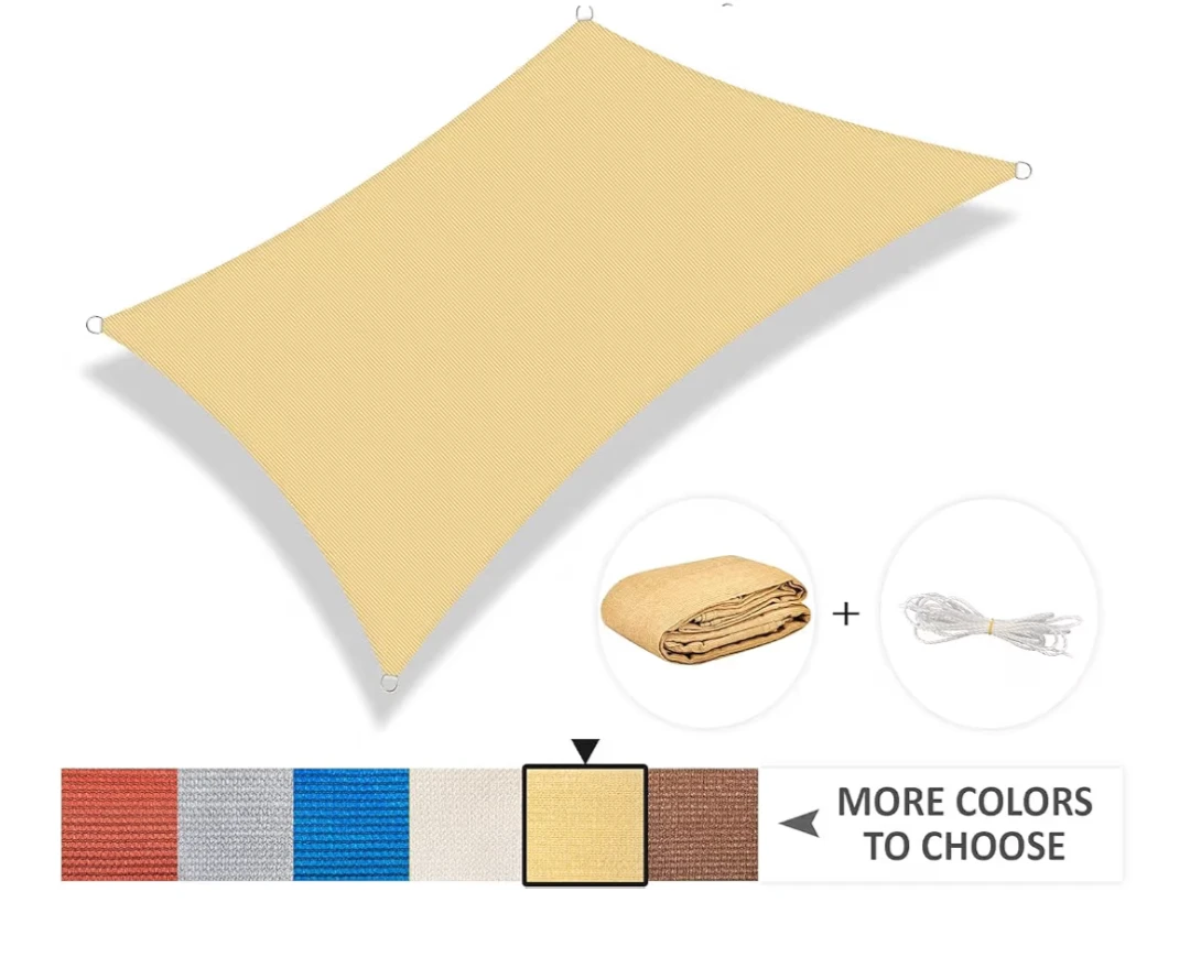 Rectangle Shade Sail 12x16 - photo 3