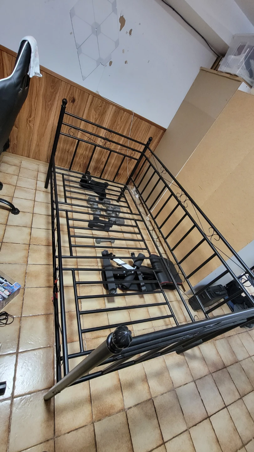Black Metal Bed Frame