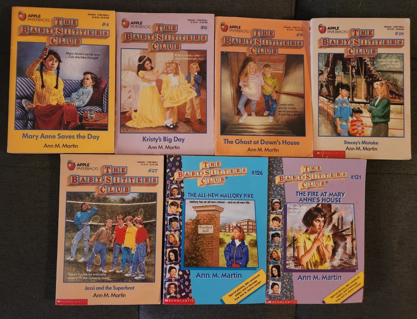 Vintage THE BABYSITTERS CLUB books