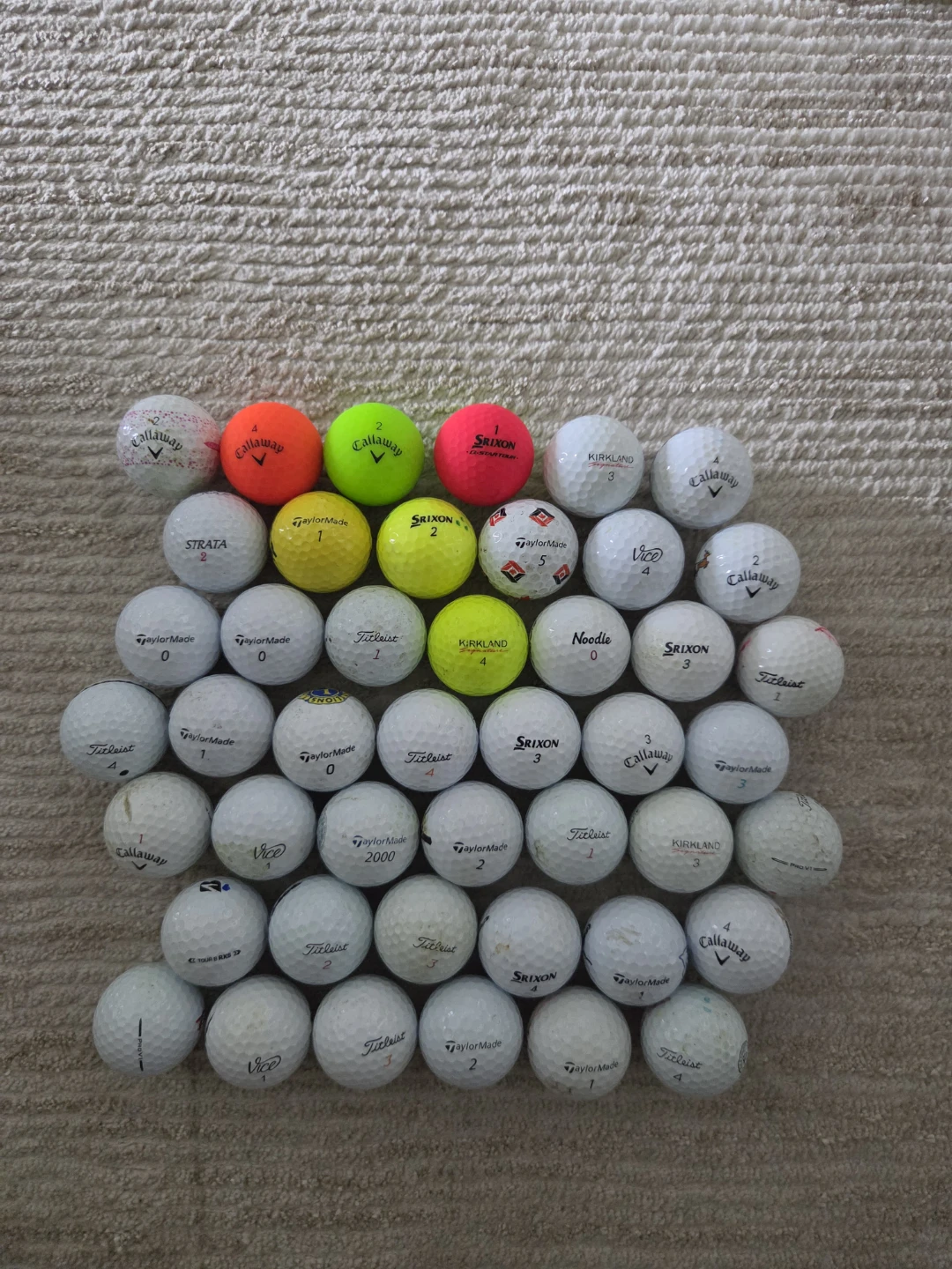 Different Brand Golf Balls - photo 2