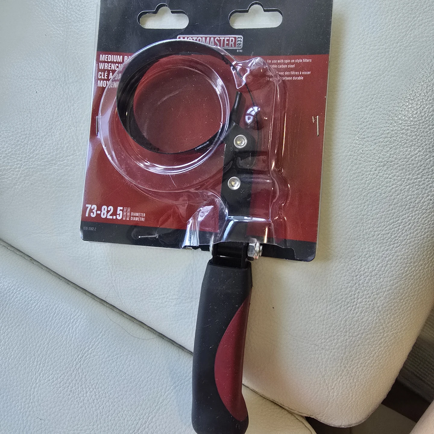 Motomaster Medium Band oil filter Wrench