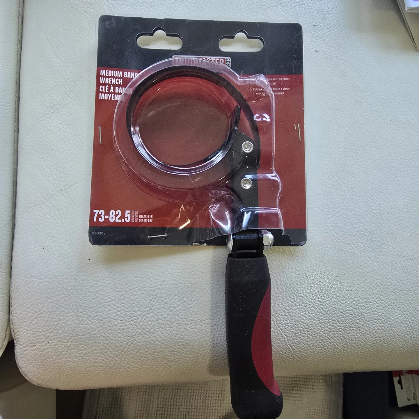 Motomaster Medium Band oil filter Wrench - photo 3