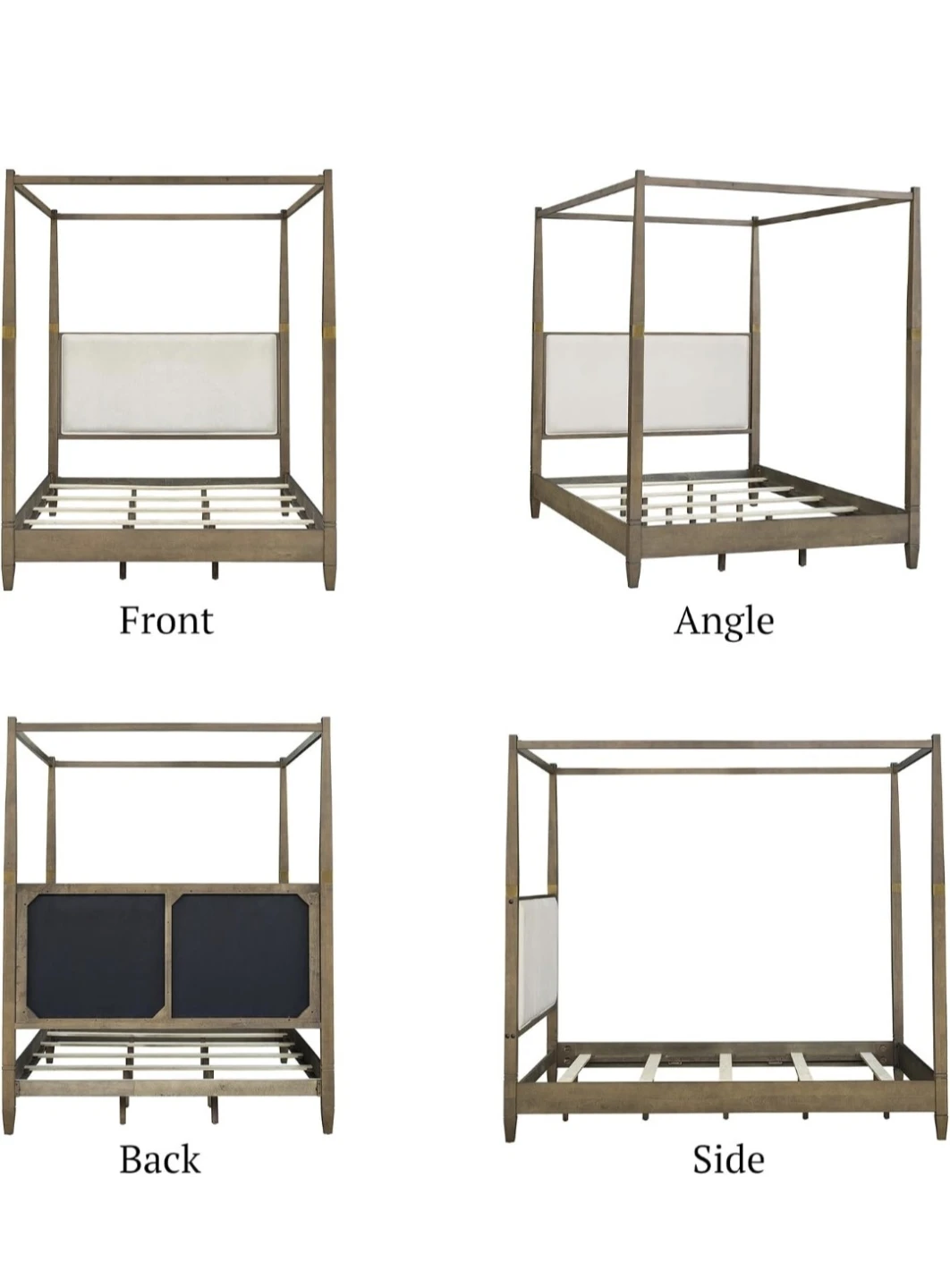 Exquisite Queen Canopy Bed For Dreamy Nights And Relaxation - photo 3