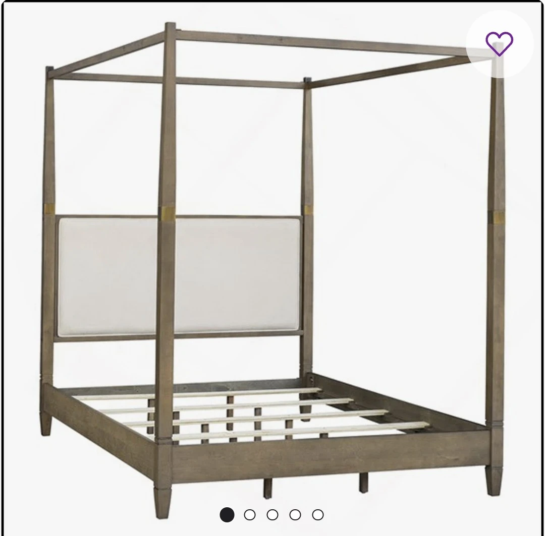 Exquisite Queen Canopy Bed For Dreamy Nights And Relaxation - photo 5