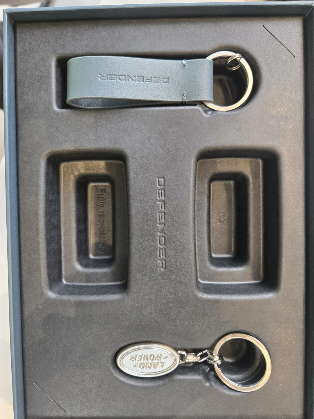 Land Rover Defender Keychains Set