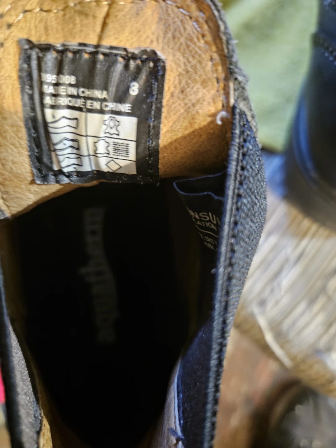 Black Leather Chelsea Work Boots - photo 4