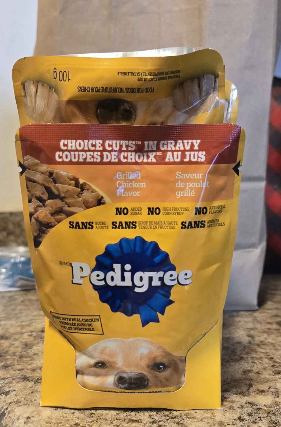 Pedigree Choice Cuts in Gravy Grilled Chicken Flavor Dog Food