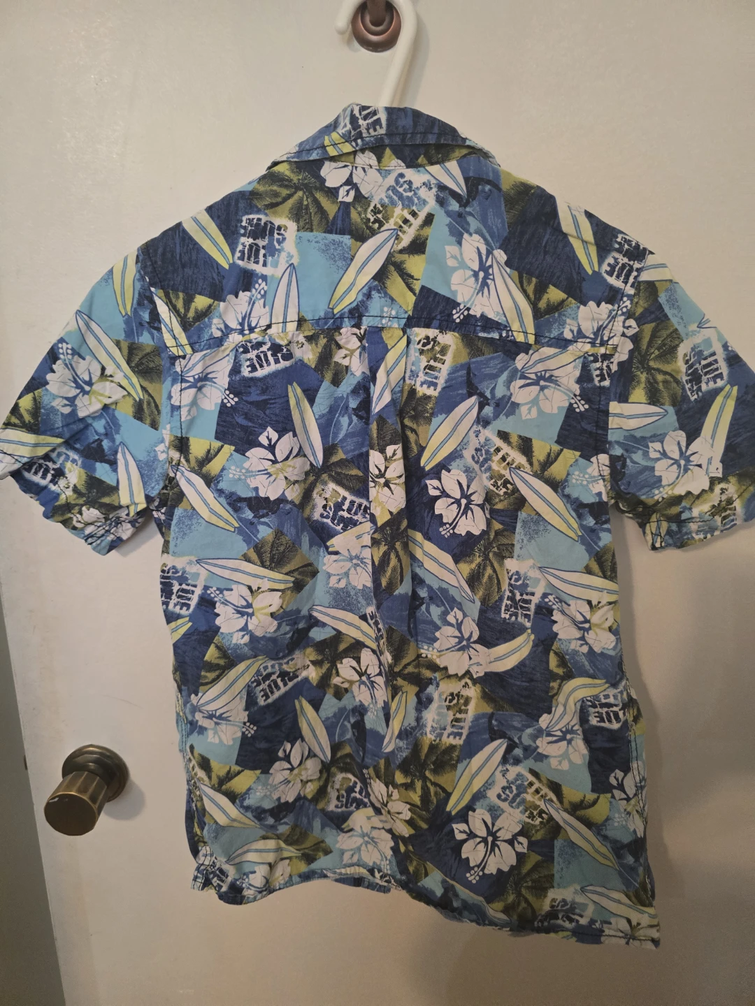 Old Navy Boys Hawaiian Surf Shirt XL (14-16) –Worn Once! - photo 2