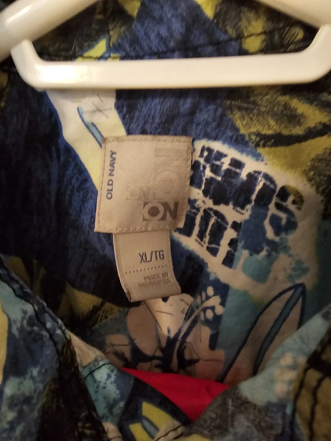 Old Navy Boys Hawaiian Surf Shirt XL (14-16) –Worn Once! - photo 4