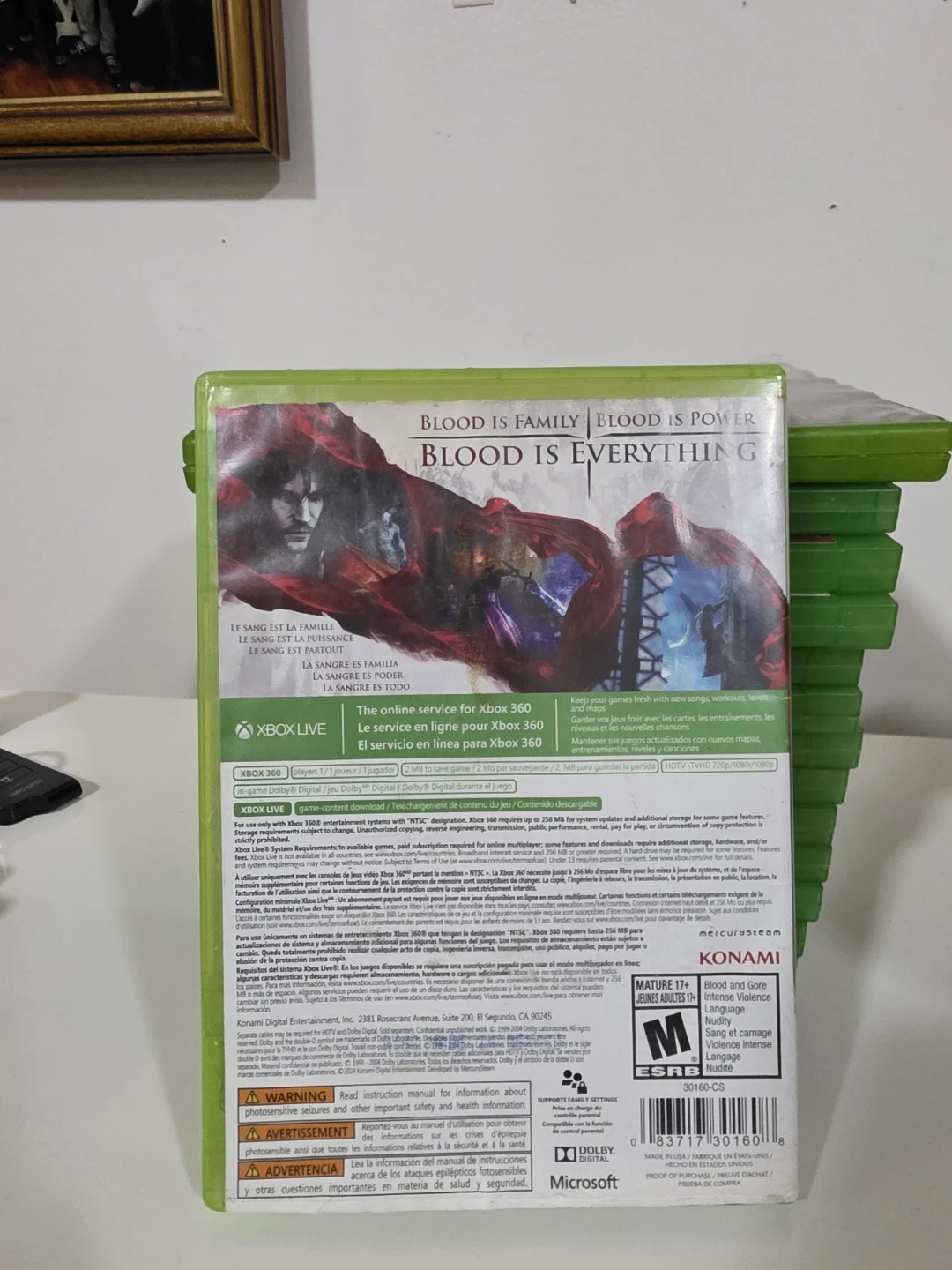 Castlevania Lords of Shadow Xbox 360 Game - photo 2