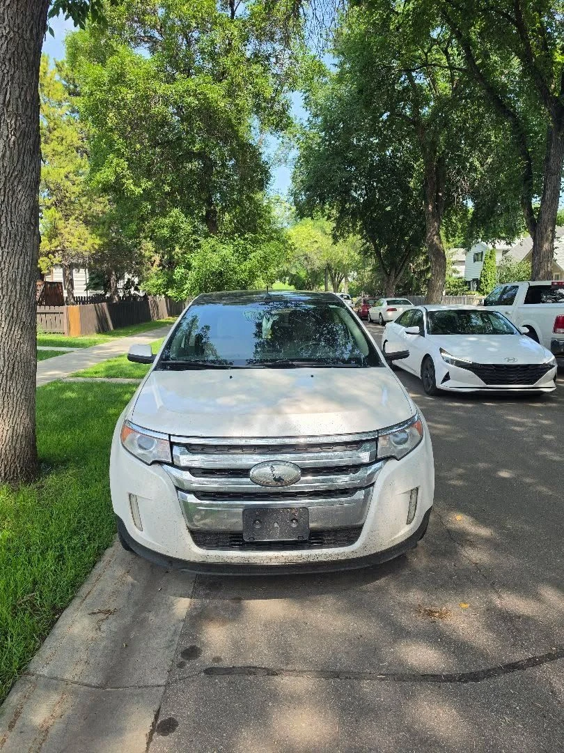 White Ford Edge Spot Limited SUV Low mileage