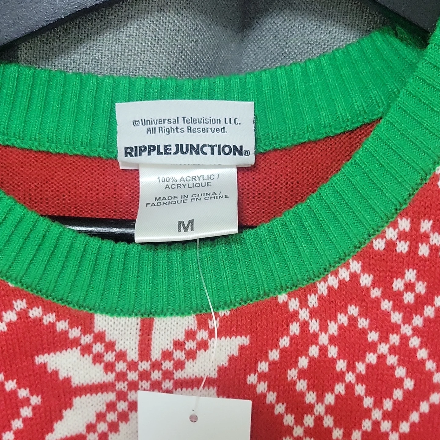 Ripple Junction The Office Dwight Schrute Christmas Sweater - photo 4