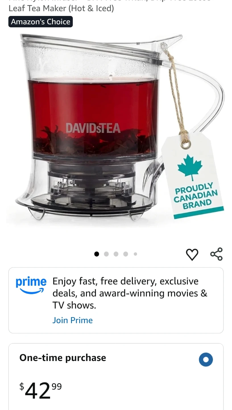 DAVIDsTEA Tea Maker - photo 2