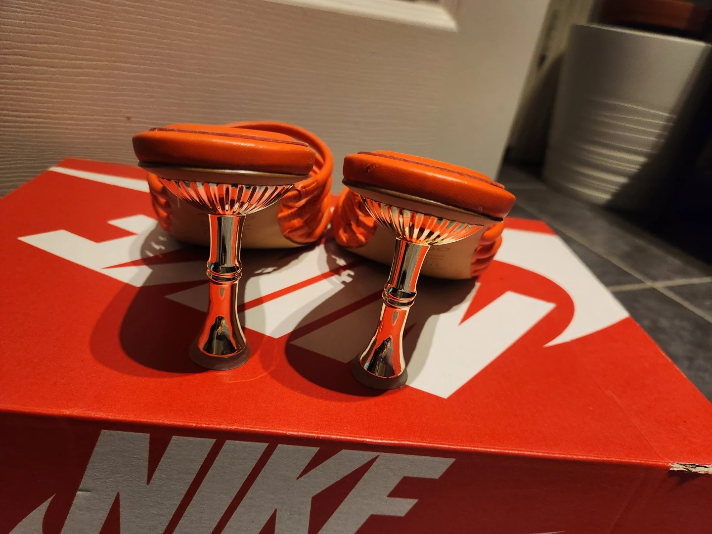ALDO Orange Heeled Sandals Size 7 - photo 2