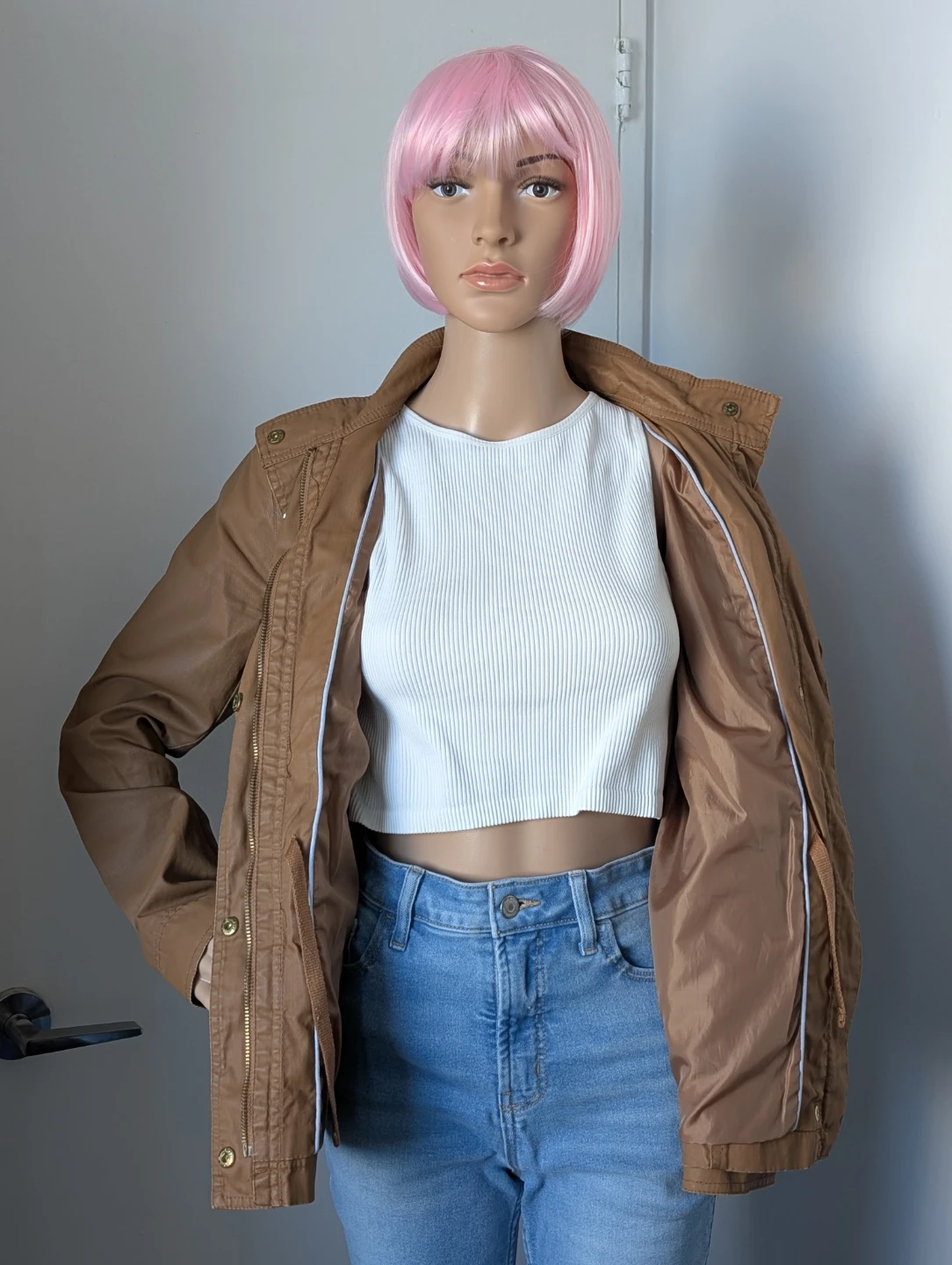 Tommy Hilfiger Brown Utility Jean Jacket - photo 5