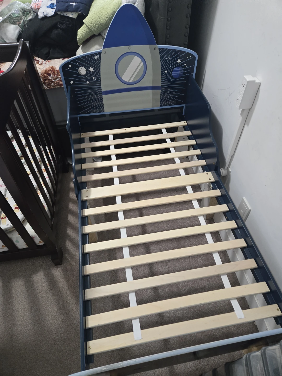Toddler Rocket Bed Frame with Mattress - photo 5