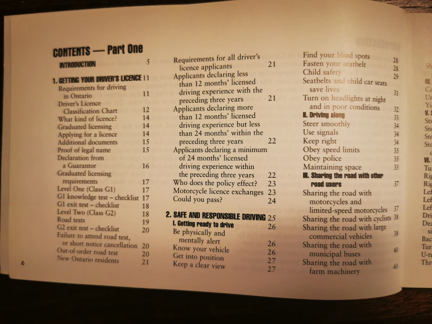 The Official MTO Driver's Handbook Ontario - photo 2
