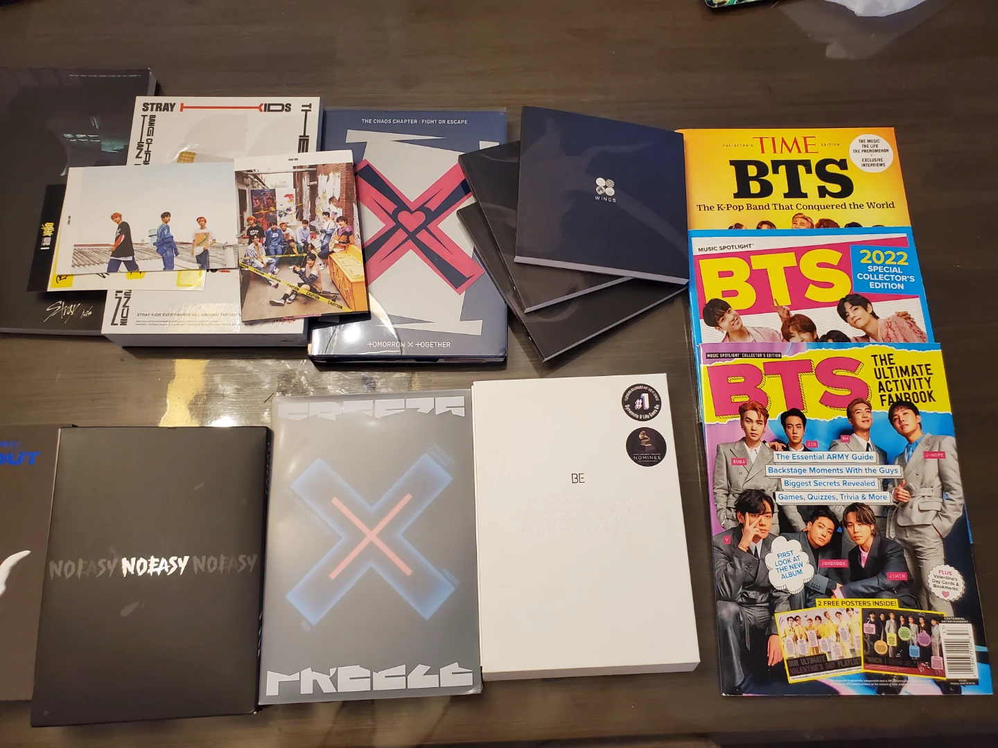 Stray Kids & BTS K-Pop Albums and Magazines
