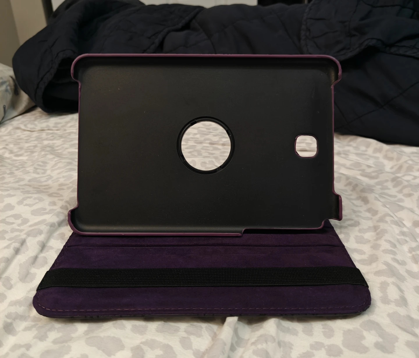 Purple Tablet Case with Swivel Stand 🧡 - photo 2