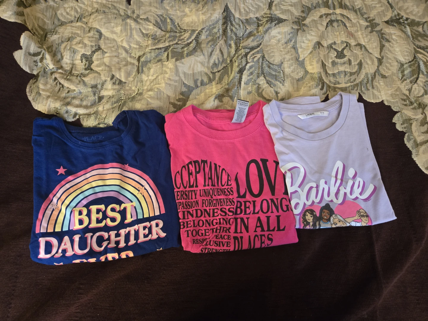 Girls T-Shirts Bundle - Barbie, "Best Daughter Ever" - photo 2