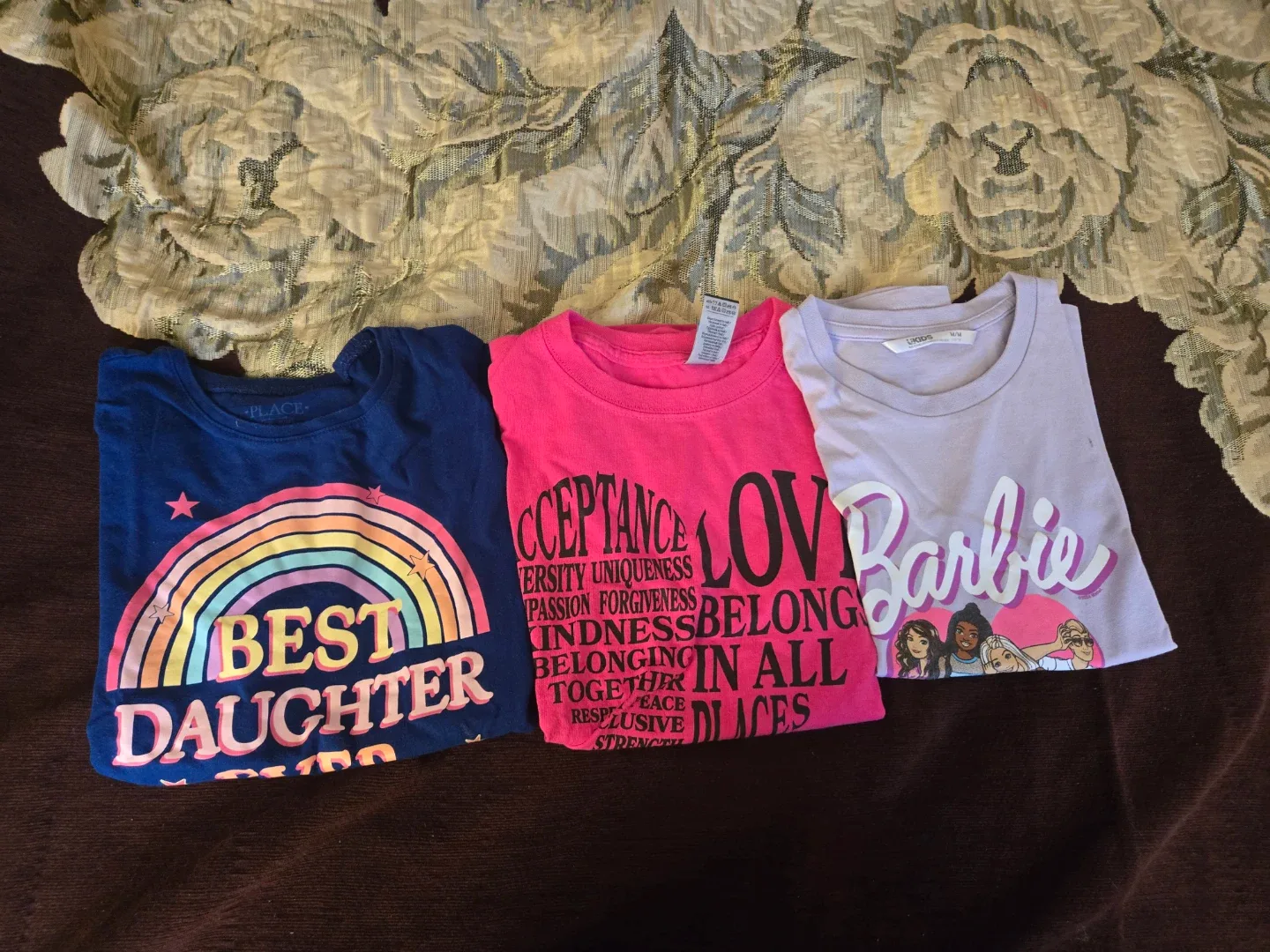 Girls T-Shirts Bundle - Barbie, "Best Daughter Ever" - photo 2