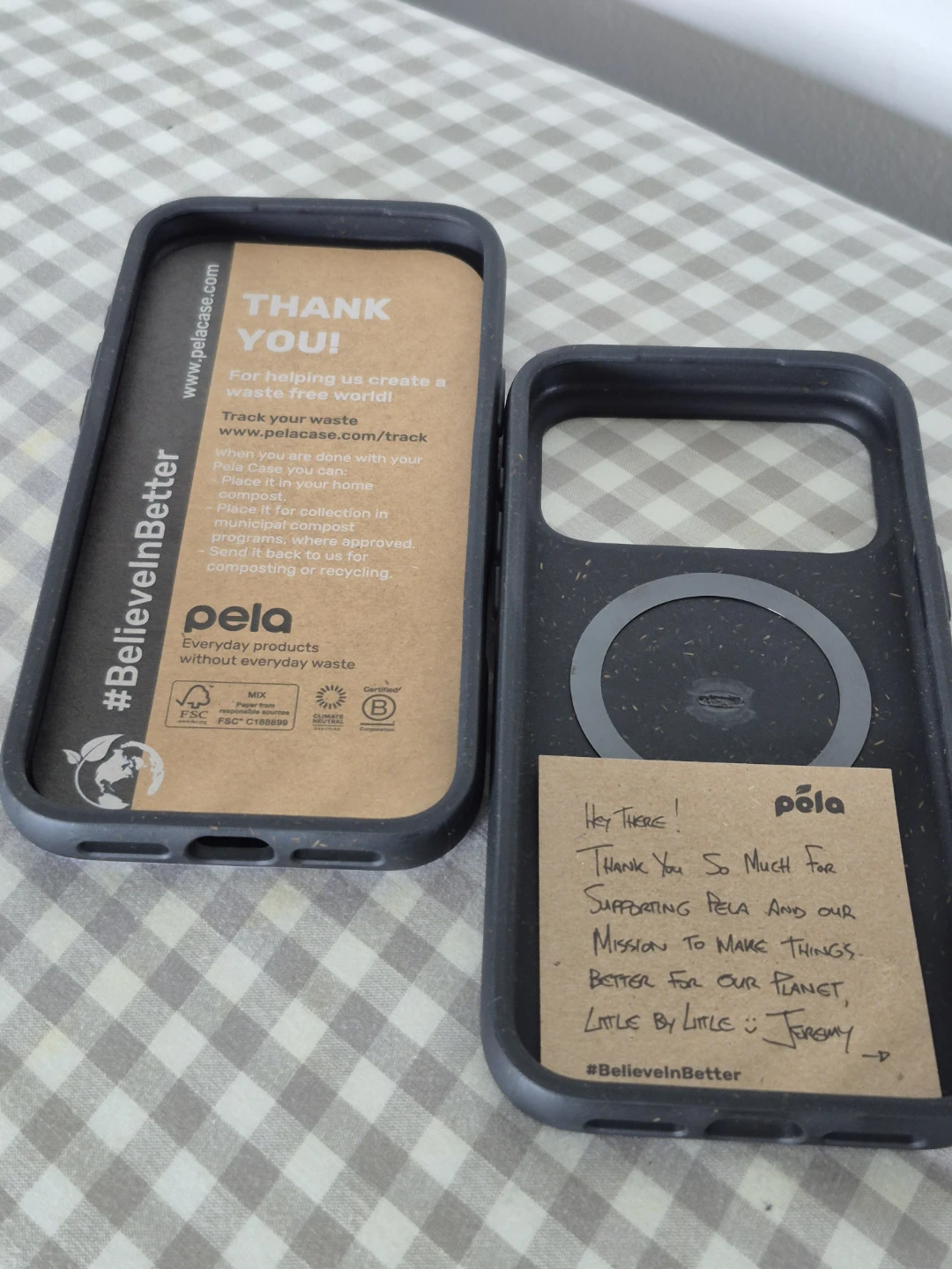 Pela Case for iPhone 17 Pro Max - Black