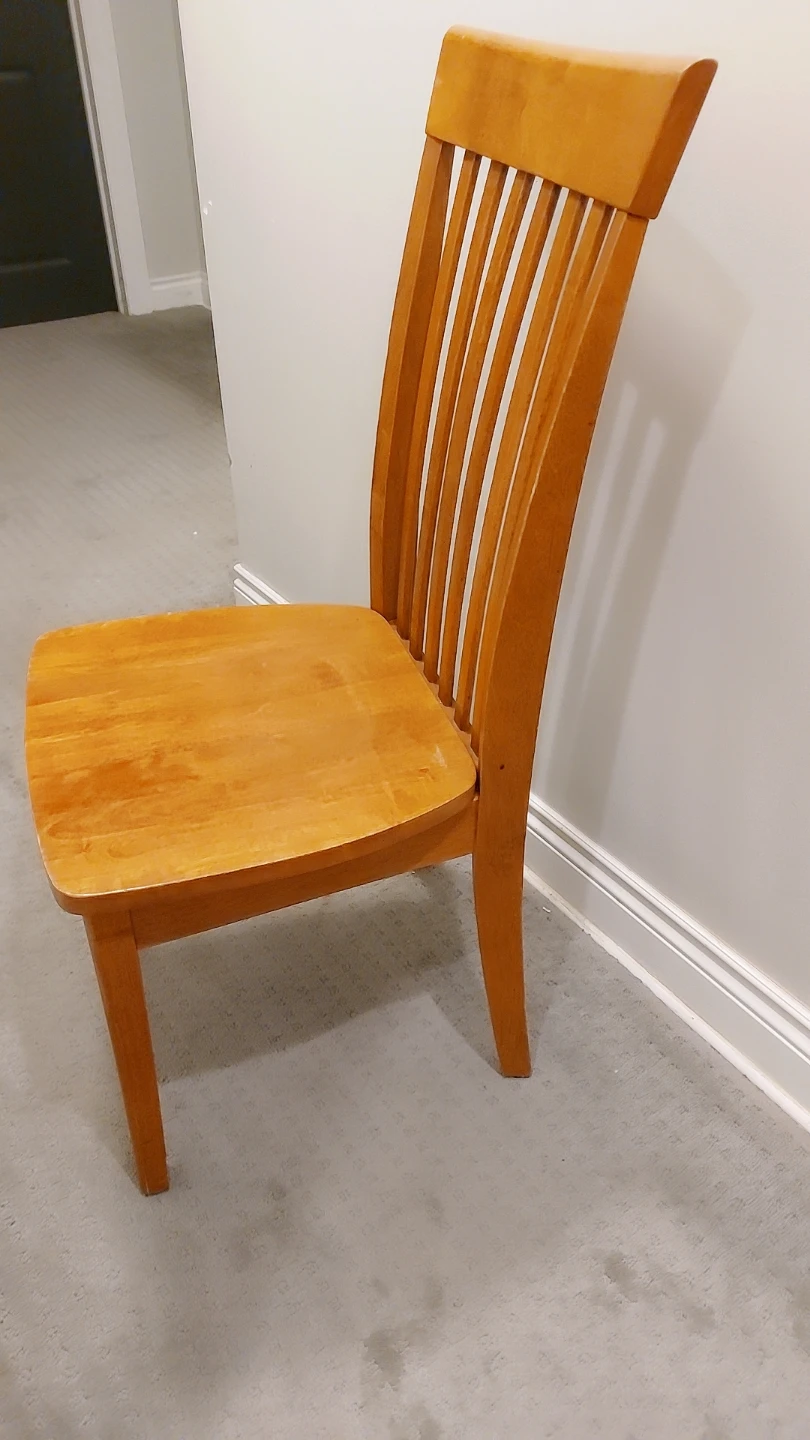 Dining Chair - Light Brown - photo 3