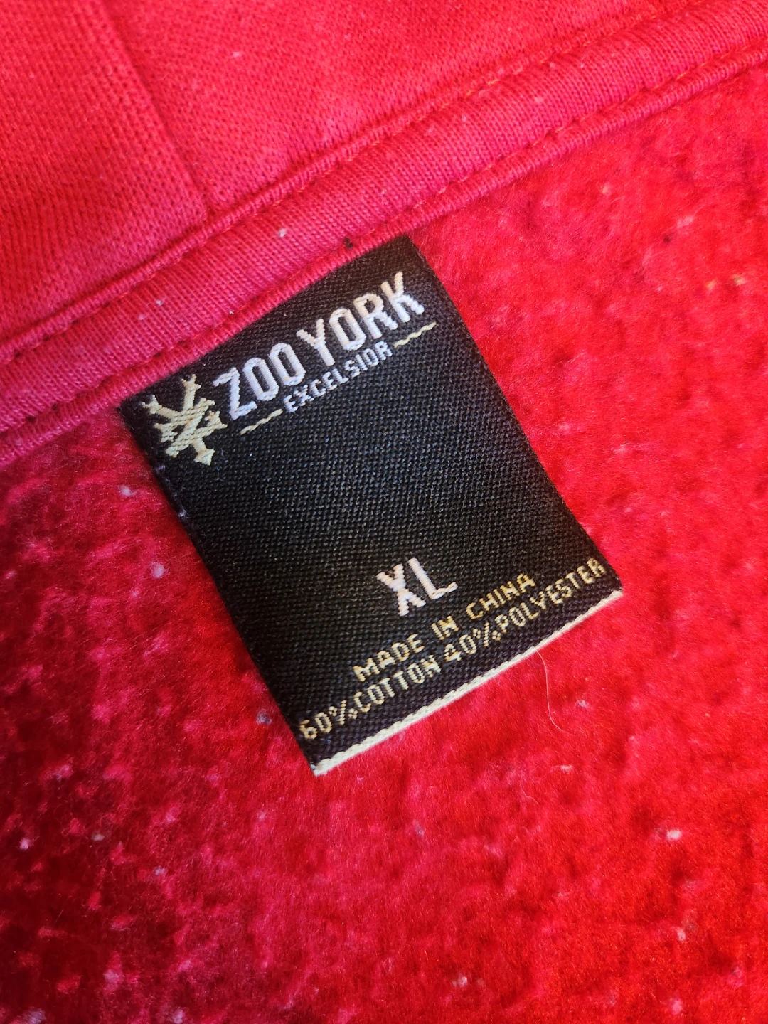 ​Zoo York Red Full-Zip Graffiti Hoodie (Size XL) - photo 3