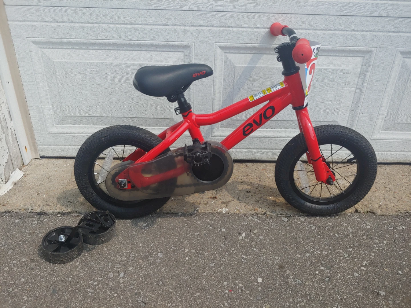 Evo Red Balance Bike-12 inch