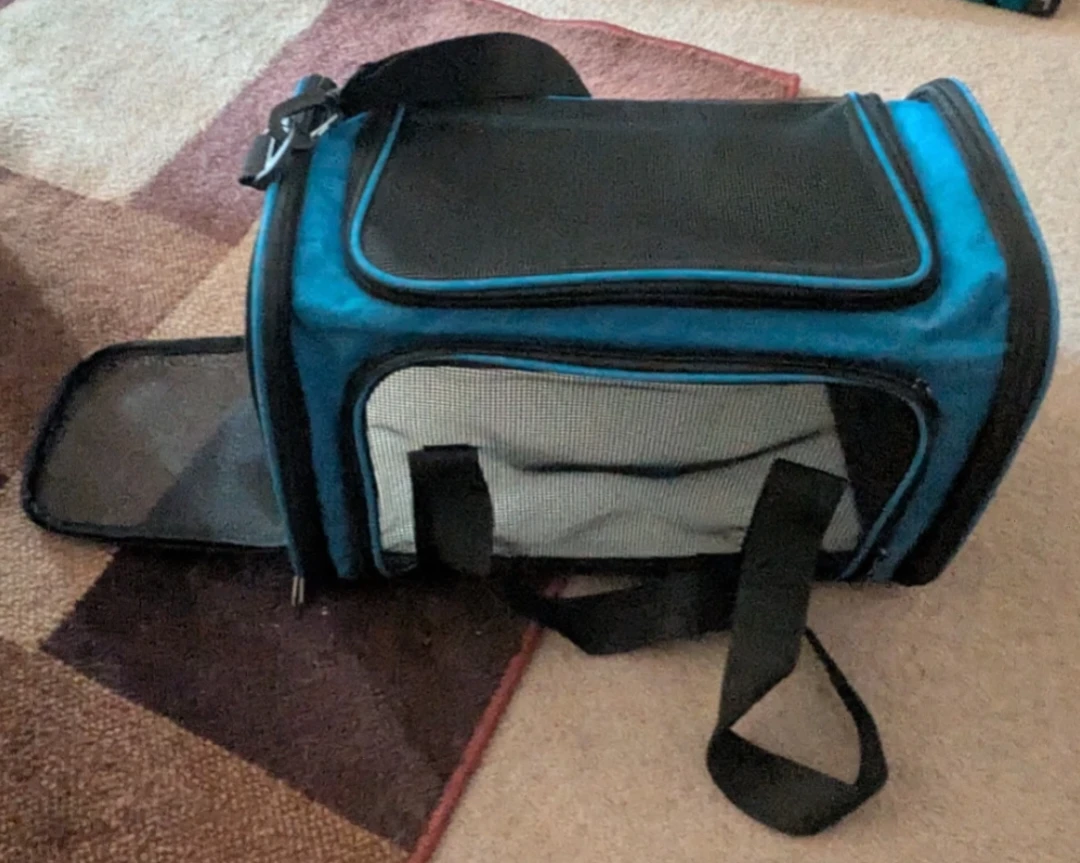 Blue Pet Carrier Bag - photo 4