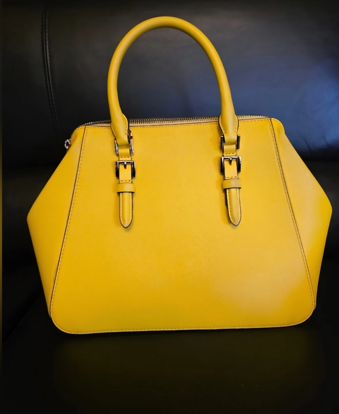 Michael Kors Charlotte Crossbody Satchel in Citrus - photo 4