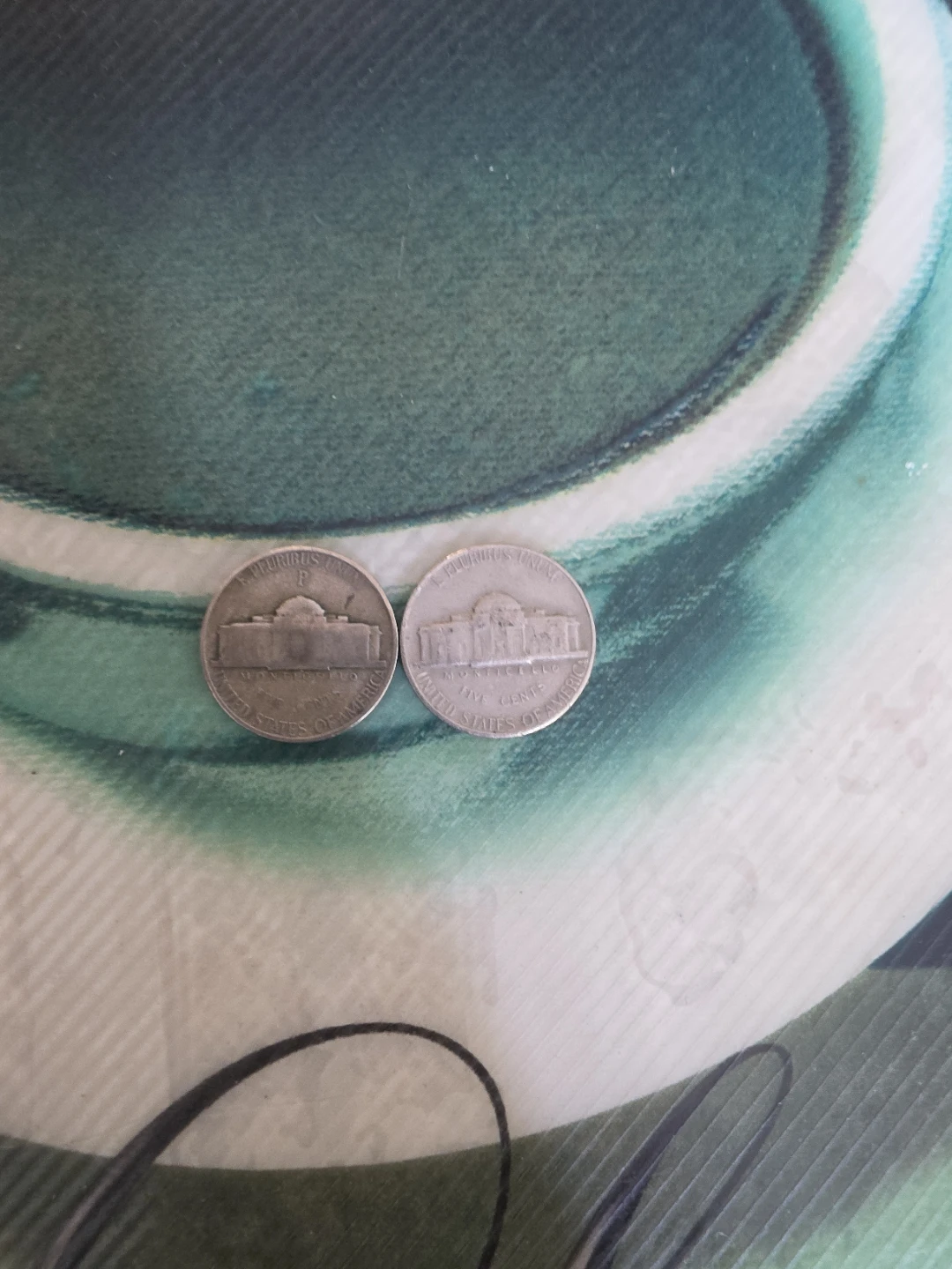 Two 1942 & 1970 Jefferson Nickels - photo 2