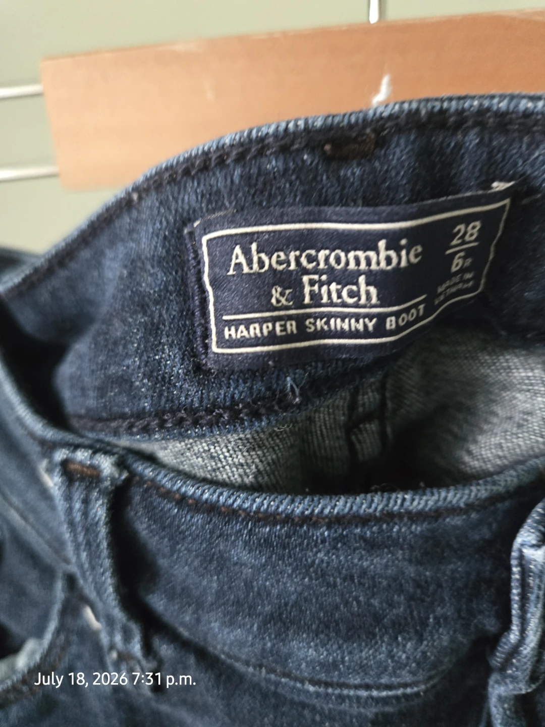 Abercrombie & Fitch Harper Skinny Boot Jeans