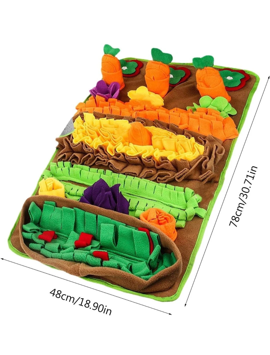 Dog Slow Feeding Mat Food Puzzle Mat Boredom Pet Reduce ... - photo 3