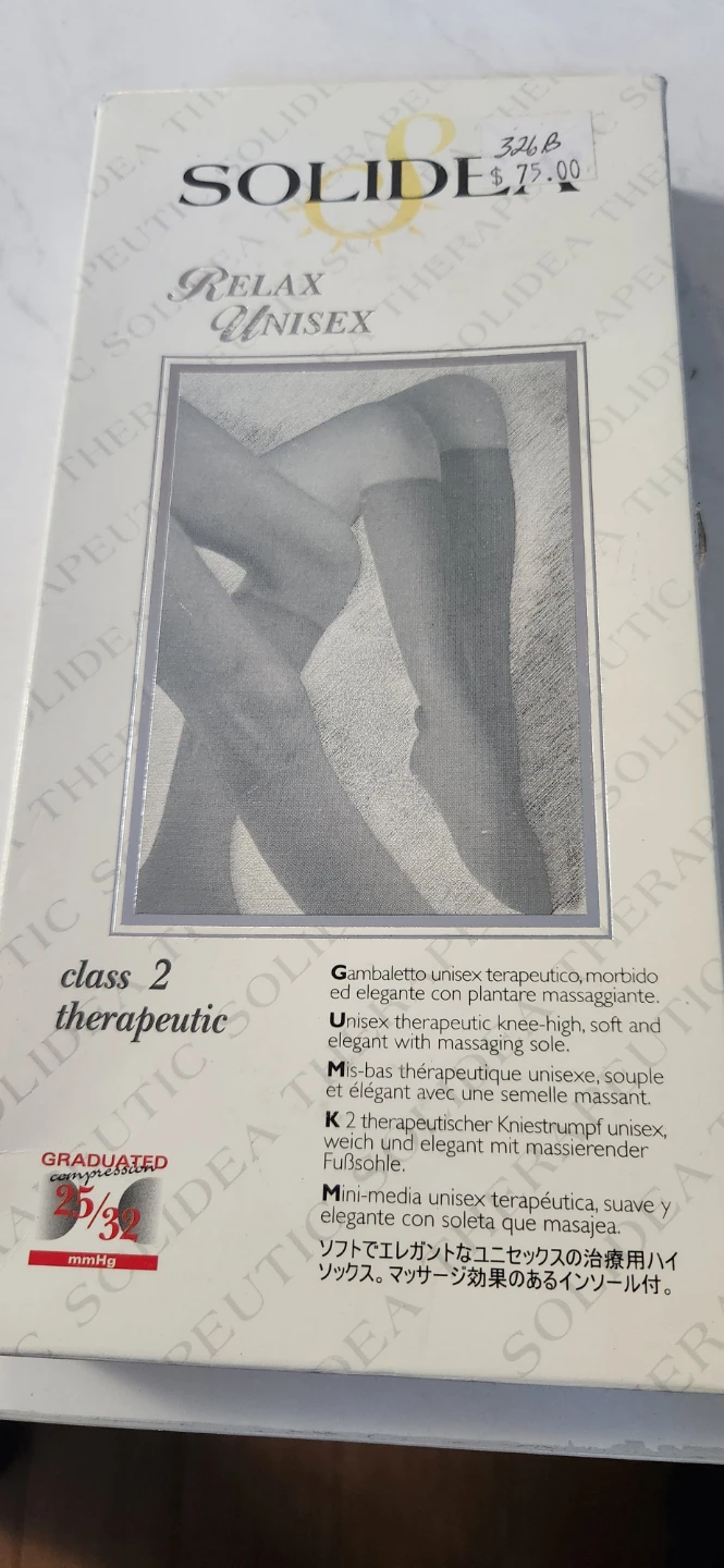 Solidea Relax Unisex Class 2 Therapeutic Knee-Highs