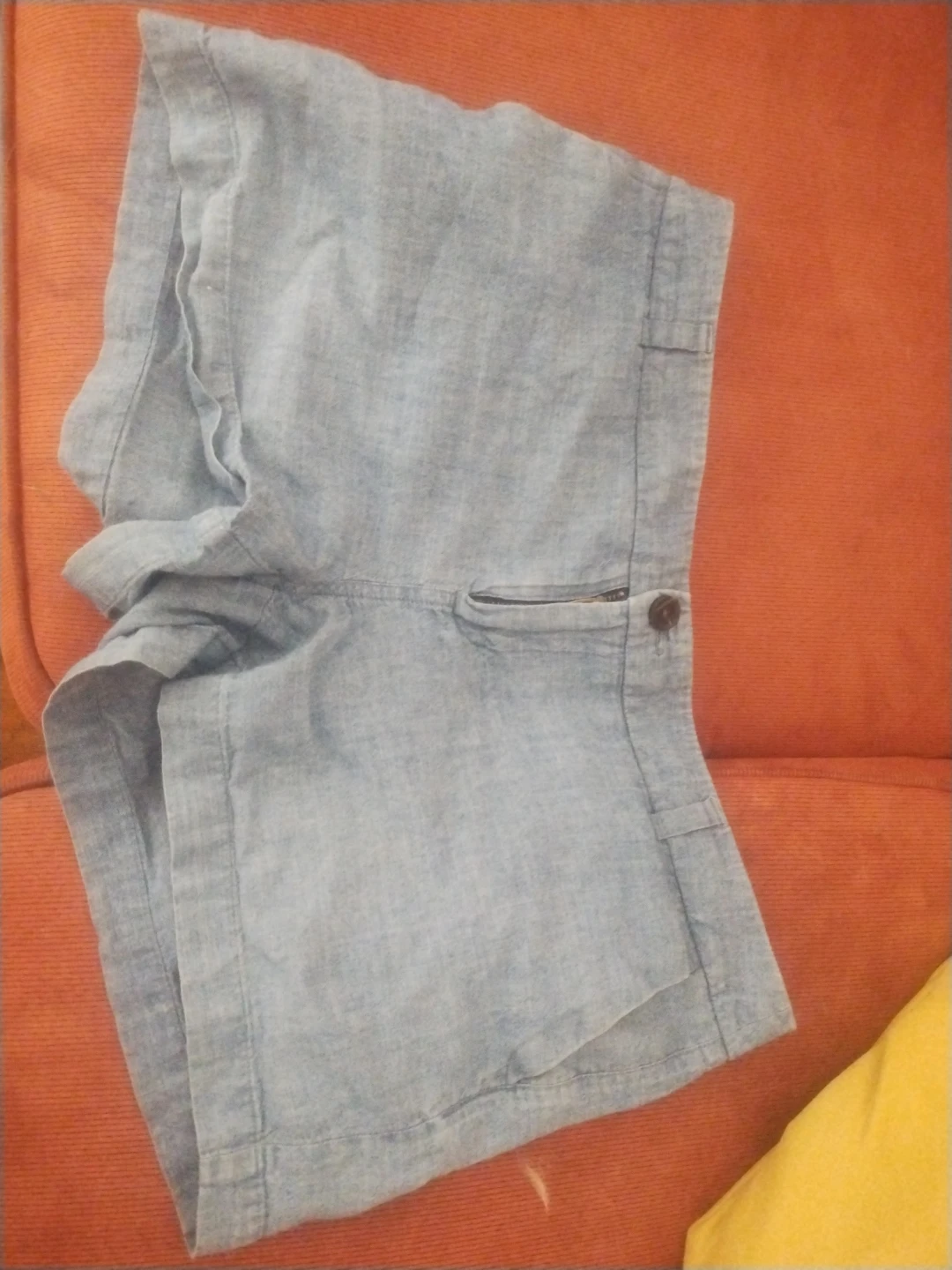 Merona Women's Blue Chambray Shorts Size 6