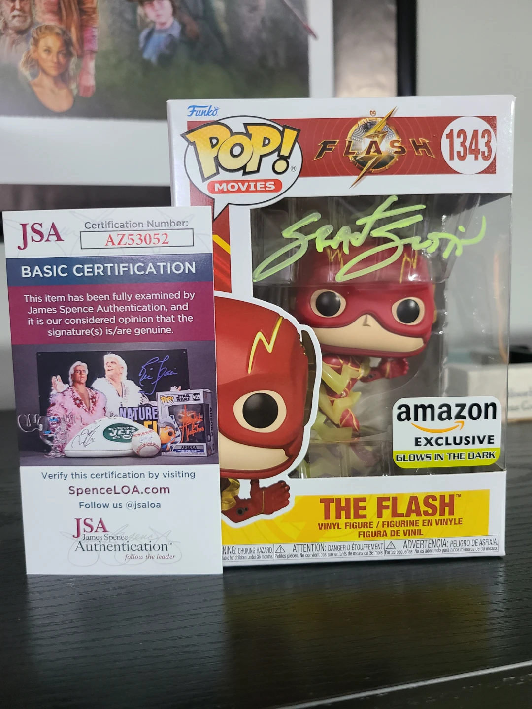 Funko Pop! The Flash 1343 (Signed)